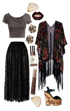 Mode Edgy, Look Boho Chic, Mode Hippie, Estilo Hippie, Witch Fashion, Witchy Fashion, Mode Boho, Fashion Boho