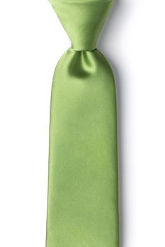 Suit up to perfection with the beautiful solid ties by Peter Hayer. This microfiber green tea tie features a refined satin finish, giving just the right amount of sheen that's perfect for formal events, important business meetings, or weddings. This durable tie is never short on style and you'll be receiving compliments for years to come. Imported. Elegant Green Tie For Spring, Elegant Green Spring Ties, Elegant Green Ties For Spring, Classic Ties For Spring, Elegant Green Suit And Tie Accessories For Spring, Spring Formal Tie, Formal Green Spring Tie, Formal Ties For Spring, Spring Formal Green Tie