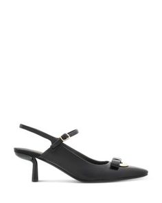 Ferragamo Women's Ophelia Bow Slingback Pumps Slingback Pump, Black Pumps, Pump Shoes, Buy Online, In Store, Pumps, Free Shipping, Quick Saves, Black