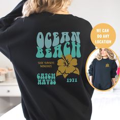 "Crustaceancore, Oceancore, Siesta beach sweatshirt, Preppy clothes, Surf shirt, Beach bum Trending sweatshirt: https://etsy.me/3iSkkmg Trendy shirts: https://etsy.me/3MywvSr Vacation shirts: https://etsy.me/3BcsHPQ 🌻 Please read the full description:   This hoodie/sweatshirt sizing is NOT oversized.  You need to order at least 1-2 sizes larger for the extra baggy look in this photo.  (The normal sizing is UNISEX.) 🔔 Example: if you use size S choose between a size L or XL.  💡 HOW TO PLACE YO Vsco Crew Neck Sweatshirt For Streetwear, Vacation Crew Neck Sweater For Beach Season, Beach Season Graphic Print Long Sleeve Sweatshirt, Long Sleeve Graphic Sweatshirt For Beach Season, Long Sleeve Graphic Print Sweatshirt For Beach Season, Vsco Crew Neck Sweatshirt In Relaxed Fit, Beach Season Streetwear Sweatshirt Crew Neck, Vsco Graphic Print Sweatshirt For Beach Season, Relaxed Fit Sweatshirt For Beach Season Streetwear