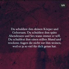 a poem written in german on a red background