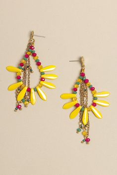 Colorful Fiesta Teardrop Beads Drop Earring -Size: Approx. 3" Drop Length -Perfect Eye-Catching Fashionable Jewelry -Festive and Colorful -Nickel &Lead Compliant -Post Earrings Perfect Eyes, Fashionable Jewelry, Beaded Drop Earrings, Teardrop Beads, Drop Earring, City Style, Post Earrings, Fashion Jewelry, Drop Earrings