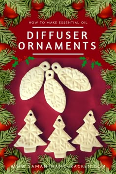 how to make essential oil diffuser ornaments