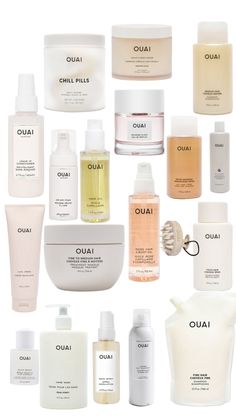 Ouai Hair Mask, Ouai Products, Ouai Hair Oil, Natural Hair Care Routine, Hair Detox, Detox Shampoo, Skin Care Kit