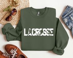 Lacrosse Sweatshirt, Lacrosse Hoodie Sweatshirt, Lacrosse Gift, Lacrosse Fan Gift, Lacrosse Life, Lacrosse Mom Lacrosse Fan Season Sweater High quality and super soft, comfortable shirt. Made with top of the line vinyl and pressed with a professional grade heat press. All our simple color ones like White, Black, and Red are 100% Cotton. All our Heathered Colors are cotton/polyester blend and they are super comfy soft! SIZING AND COLORS Make sure you check our size-chart before you place your order. If you are not sure about sizing please measure your favorite t-shirt and compare measurements to the chart for the best fit for you. For detailed sizing information and t-shirt color options, please see listing images. H O W TO O R D E R T - S H I R T 1-) Please, Check and Review all Photos. 2- Lacrosse Svg, Lacrosse Mom Shirts, Lacrosse T Shirt, Lacrosse Sweatshirt, Lacrosse Jersey, Lacrosse Hoodie, Lacrosse Mom, Lacrosse Gifts, Simple Colors