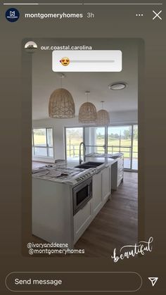 the kitchen is clean and ready to be used as an appliance for homeowners