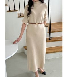 ▶ Colors ◀ Ivory Beige Black ▶ Size ◀ One size(Free) ▶ Fabric ◀ Acrylic ▶Size Spec◀ Total Length : 117cm Chest : 50cm (Around 100cm as circular) -------------------------------------------- ▶ SHIPPING Information ◀ Delivery usually takes 10~15 business days. (Korea Post EMS) Even it is express shipping, recently it is not easy to get air space flexibly. Please, kindly wait a bit and be patient for us. *Delivery cost different from each country* -------------------------------------------- ▶ Exchange & Refund Policy ◀ If you want to cancel or exchange your order within 5 hours after placing an order, Then We are able to accept it But if you ask for it after 5 hours or request refund after you receive the product, we are not able to accept it. Based on our shop policy, We don't accept for re Chic Knitted Midi Length Sweater Dress, Chic Knitted Midi Sweater Dress, Casual Soft Knit Dress, Beige Knee-length Midi Dress For Winter, Beige Crew Neck Sweater Dress For Winter, Elegant Cream Knit Sweater Dress, Chic Cream Knitted Dress, Chic Beige Knitted Dress, Elegant Cream Knitted Dress