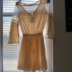 American Eagle Dress Brand New/ Never Worn Lace Shoulders Rope Tie Up Xxs But Fits Like An Extra Small Eagle Dress, Rope Tie, American Eagle Dress, Picnic Dress, Dress Brands, American Eagle Outfitters, American Eagle, Colorful Dresses, Long Sleeve Dress