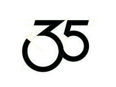 the number 55 is shown in black and white