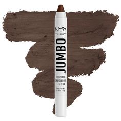 NYX Professional Jumbo Eye Pencil – Image Beauty Crayon Eyeliner, Nyx Jumbo Eye Pencil, Jumbo Eye Pencil, Eyeshadow Crayon, Bold Eyeliner, Creamy Eyeshadow, Eyeshadow Pencil, Nyx Makeup, Eyeshadow Eyeliner