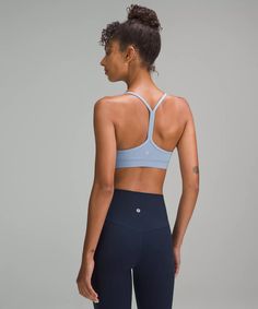 Flow Y Bra Nulu *Light Support, A–C Cups | Women's Bras | lululemon Lululemon Fitted Bra With Built-in Support, Lululemon Stretch Racerback Sports Bra, Fitted Versatile Lululemon Sports Bra, Fitted Lululemon Activewear With Removable Bra Pads, Fitted Lululemon Bra, Lululemon Fitted Activewear With Removable Bra Pads, Lululemon Seamless Fitted Bra, Lululemon Sports Bra Fitted, Lululemon Fitted Bra