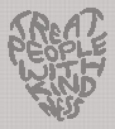 a cross stitch pattern with the words, love is in the air