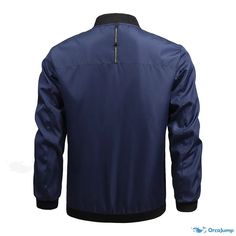 OrcaJump - Lightweight and Breathable Casual Jacket in Solid Color for Sports and Leisure Casual Breathable Track Jacket For Fall, Breathable Casual Sports Outerwear, Casual Long Sleeve Breathable Track Jacket, Casual Breathable Windbreaker For Sports, Casual Breathable Windbreaker For Fall, Breathable Casual Windbreaker For Gym, Functional Outdoor Windbreaker With Ribbed Cuffs, Breathable Solid Outerwear For Outdoor Activities, Casual Breathable Track Jacket For Outdoor