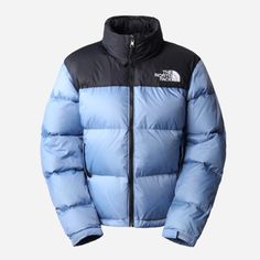 Brand New Blue Long Sleeve Puffer Jacket For Hiking, Blue Puffer Outerwear For Hiking, The North Face Puffer Jacket For Winter Sports, North Face Jacket, Blue Black, The North Face, Blue Color, Jackets & Coats, Jackets For Women