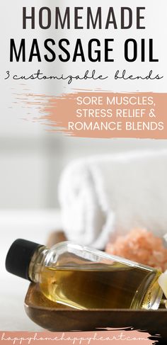 Body Oil Recipe Essential Oils, Massage Cream Recipe, Massage Essential Oil Blend, Massage Lotion Recipe, Massage Cream Diy, Homemade Massage Cream