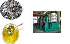 sunflower seed oil making machine with high quality and low price for sale in china