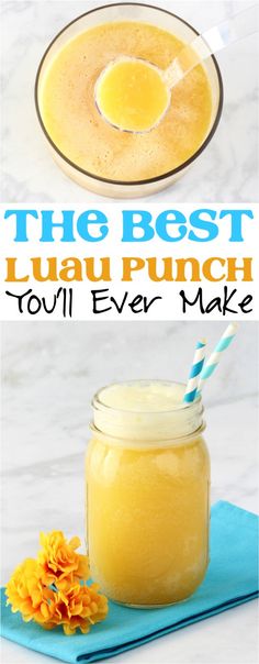 the best luau punch you'll ever make