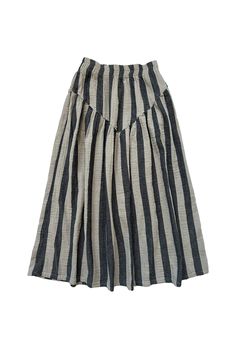 Meet the Jessie skirt in our best selling double gauze in a new custom thick stripe. We think she's a little bit county, and a lot cute. Pairs well with sandals or your favorite cowboy boots. Side seam pockets and an elastic waist (stretches an additional 6".) The Jessie skirt is a new style made in very limited editio Double Gauze, Stripe Skirt, Up Girl, Mode Inspiration, Dream Clothes, New Wardrobe, Look Cool, New Style, Karl Lagerfeld