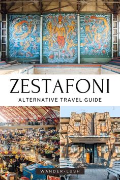 the zestafoni alternative travel guide is featured in this post - it - yourself photo book