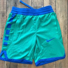 Nwt Nike Ball Shorts. Size Xs. Sporty Bottoms With Built-in Shorts For Playwear, Green Bottoms With Elastic Waistband For Playwear, Nike Green Athletic Shorts With Built-in Shorts, Green Sporty Bottoms For Playwear, Sporty Green Bottoms For Playwear, Nike Sporty Green Bottoms, Green Bottoms With Pockets For Playwear, Casual Green Playwear Bottoms, Casual Green Bottoms For Playwear