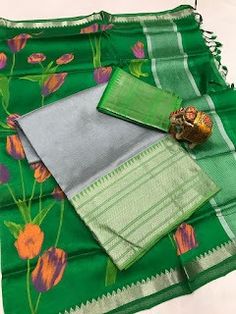 Mangalagiri pure Handloom pattu lehanga sets