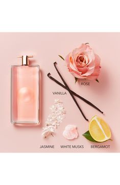 What it is: An eau de parfum made by women for women, with fresh notes of bright citrus, clean rose, spotless jasmine, white musks and vanilla.Fragrance story: At the core of this fragrance stands the most noble and iconic perfume ingredient, the rose. Jasmine absolutes accompany this unique rose scent to create a clean, intense softness which blooms gracefully. Enveloping the fragrance like a cocoon, notes of bergamot explode with juicy pear and a touch of pink peppercorn. Style: Fresh, floral. Lancome Perfume, Jasmine White, Vanilla Patchouli, Pink Peppercorn, Rose Scent, Vanilla Perfume, Fragrance Bottle, Clean Fragrance, Unique Roses