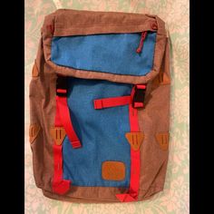 High Sierra 1978 Klettersack Backpack, Retro Standard Backpack For Outdoor, Retro Outdoor Standard Backpack, Retro Outdoor Backpack, Retro Backpack For Travel And Back To School, Retro Everyday Backpack, Retro Backpack For Everyday Use And Back To School, High Sierra Backpack, Slim Backpack, Biking Backpack