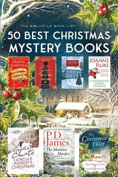 the best christmas mystery books for adults and children to read in their 20s's