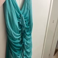 Brand New! Prom Dress/ Graduation Dress, Whatever Your Occasion May Be. This Dress Color Is In Teal- Size Large. Get Your Sparkle On! Dress Graduation, Graduation Dress, Prom Dress, Colorful Dresses, Prom Dresses, Prom, Sparkle, Womens Dresses, Brand New