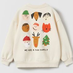 Zara Kid’s Sweater Size 6-9 Months.The Cutest! **Thank You So Much For The Support, Likes And Shares. With 2 Under 2 It’s Alittle Crazy Around Here So This Is Such A Fun Outlet For Me!! Currently On Maternity Leave So After 3 Yrs Away I Will Finally Be Active Posting New Items To Try And Make Some Passive Income While Home Out Of My Little Treasures (I Refuse To Go Back To Work Before April Lol) Cleared Out Our Closets And Will Be Posting New And Used Pieces From My Little Girls Closet Sizes New Playful Sweatshirt With Cartoon Print For Playwear, Playful Cartoon Print Sweatshirt For Playwear, Playful Winter Sweatshirt For Playwear, Playful Sweatshirt For Spring Playtime, Playful Cartoon Print Sweatshirt For Playtime, Cute Letter Print Sweatshirt For Playtime, Cute Sweatshirt With Letter Print For Playtime, Playful Cotton Winter Tops, Playful Winter Cotton Tops