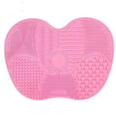 Main Features: This makeup brush cleaner is designed with 7 suction cups on its back that adhere to the sink and it's so convenient with the water running to clean brushes Multi-textural surface--7 different lines on the surface of the mat, which is Suitable for cleaning a variety of brush The most convenient and effective way to clean accumulated cosmetics, oil, dirt, and bacteria off of your makeup brushes Made of silicone material,light and flexible. It can easily be folded, Convenient and ea Makeup Brush Cleaning Mat, Makeup Brush Uses, Makeup Brush Cleaning, Makeup Tip, Clean Cosmetics, Silicone Makeup, Brush Cleanser, Makeup Brush Cleaner, Brush Cleaning