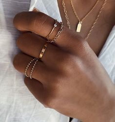 Dainty, 14k gold filled, & safe to wear 24/7! Super soft & comfortable. Easy to stack or to wear on it's own. Baby Ball, Hair Cuffs, Chain Anklet, Chain Ring, Ball Chain, Ring Bracelet, Anklets, Gold Filled, Gift Card