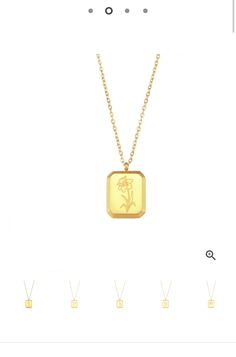 Gold Necklace, Gift Ideas, Gold, Gifts