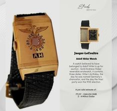 Third Date, Jaeger Lecoultre, Coffee Bag, Wrist Watch