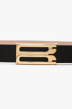 This frame buckle belt in Black offers a subtle twist on a wardrobe classic. Made with versatility in mind, use it to accessorise pared-back tailoring or a basic jeans-and-tee combo, or knot it over a dress for a more fashion-forward option. Victoria Beckham Frame Belt In Black Leather  - Size 70CM UK Modern Belt Buckles With Gold-tone Logo For Formal Occasions, Modern Gold-tone Belt Buckles For Formal Occasions, Modern Gold-tone Logo Plaque Belt Buckles For Formal Occasions, Modern Formal Belt With Gold-tone Logo Plaque, Modern Black Belt Buckle With Gold-tone Logo, Elegant Business Belt With Gold-tone Logo Plaque, Elegant Gold-tone Logo Plaque Belt Buckle For Formal Occasions, Classic Belts With Gold-tone Hardware For Office, Classic Gold-tone Belt Buckles For Workwear