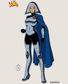 an image of a female superhero character from the animated movie x - men