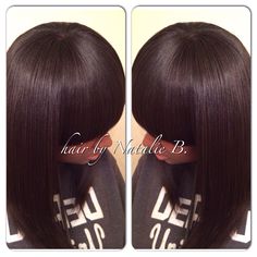 Now THAT'S attention to detail...flawlessly BLENDED!!!! Full Bang Sew-In Hair Weave (with minimal leave-out) by Natalie B. (708) 675-9351---Get these natural-looking results with MALAYSIAN RELAXED NATURAL (www.naturalgirlhair.com) Long Weave Hairstyles, Indian Hair Extensions, Aliexpress Hair, Ash Hair, Full Bangs, Fabulous Hair, Hair Healthy