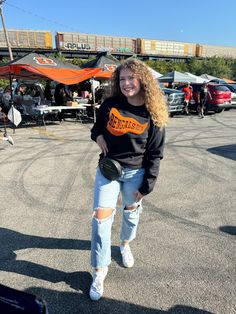 Show your school spirit in this cute sweatshirt. Comfort, casual and loose fitting, made on 50/50 cotton/poly blend shirts.  Embroidered Pennant Sweatshirt.  We can do about any color and mascot wanted. Just leave us a note at checkout.  ☺️ Please message us if you have a custom color request and we will create a separate listing for custom requests.  You can follow us at the below link for chances to win giveaways and to see all of our latest creations.  https://www.facebook.com/groups/710060383256657/?ref=share&mibextid=S66gvF Sporty Long Sleeve T-shirt For Campus, Casual Fall Sweatshirt For Campus, Casual Fall Campus Sweatshirt, Cotton Sweats For Campus Wear In Fall, Casual Fall Campus Sweater, Fall Collegiate Graphic Print Sweatshirt, Crew Neck T-shirt For Game Day In Fall, Fall Campus T-shirt In College Style, College Style Graphic Print Sweatshirt For Fall