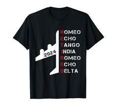 a black t - shirt with the words rome in different languages