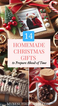 homemade christmas gifts to prepare ahead of time