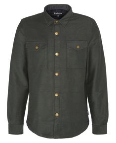 The Barbour Carrbridge overshirt presents classic style for men. It’s crafted from 100% cotton and features snap buttons through the front. Shaped to a tailored fit, it’s a refined style that works well with denim and boots. Classic Workwear Flannel Shirt With Snap Buttons, Classic Flannel Shirt With Snap Buttons For Work, Spread Collar Flannel Shirt With Button Closure For Work, Spread Collar Flannel Shirt For Work, Classic Fall Shirt With Buttoned Pockets, Classic Long Sleeve Shacket With Snap Buttons, Classic Outerwear With Button Closure And Casual Collar, Classic Collared Shacket With Button Closure, Classic Collared Shacket With Buttons