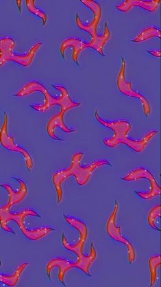 an abstract pattern with pink and red colors