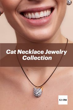 CJ·314 offers truly unique selection of handmade Cat Necklaces. If You are looking for a gift idea for true catlady look no further - You are in right place. Shop our beautiful Cat Jewelry Necklace Collection Now. We deliver worldwide.

Click to Shop our beautifully made and truly handmade Cat Necklace Jewelry Collection >>> www.cj314.com Clay Artist, Artist Branding, Necklace Collection