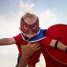 This Spiderman Mask is the perfect accessory to pair with our Spiderman Cape and Shield! Sizing: Available in Child or Adult. Elastic strap to fit a range of sizes. Care: ﻿Spot clean. Hang or lay flat to dry.