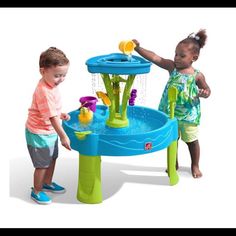 Summer Showers Splash Tower Water Table Brand New Toddler Water Table, Kids Water Table, Water Play For Kids, Kids Sand, Water Tables, Sand And Water Table, Waterfall Design, Water Table, Kids Water