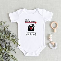 ** Quick Sizing Tip ** Baby ONESIES® Brand Bodysuits tend to run very small so we recommend sizing up for a better fit and to give baby longer wear time because they grow so fast. Toddler shirts are true to size. 📋 HOW TO ORDER: ✧ Choose Baby ONESIES® Brand Bodysuit or shirt size (sizing chart below) and sleeve length ✧ Select design color if applicable ✧ For personalized designs - enter customization in "Add your personalization" field ✧ ADD TO CART ✧ Select from our shipping class options (al Customizable Playful Onesie For Playtime, Playful Customizable Onesie For Playtime, Father's Day Gift Cotton Onesie, Personalized Cotton Onesie For Playtime, Personalized Cotton Playtime Onesie, Playful Cotton Onesie With Custom Print, Fitted Cotton Onesie As A Gift, Family Matching Onesie With Graphic Print For Playtime, Customizable Cotton Onesie For Father's Day