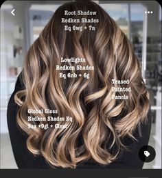 Balayage Formulas, Toner Formulas, Brunette Hair Color With Highlights, Medium Highlights