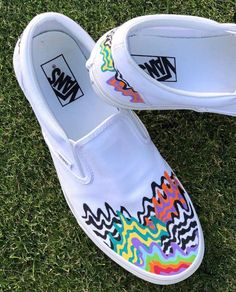 Sharpie Canvas Shoes, Fun Hand Painted High-top Custom Sneakers, Multicolor Hand Painted Low-top Custom Sneakers, Sharpie Canvas, Custom Hand-painted Sneakers With White Soles, Casual Hand Painted Low-top Canvas Shoes, Hand Painted White Low-top Canvas Shoes, Custom Painted Vans, Hand Painted Vans