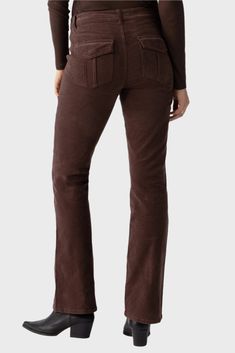 Welcome the Sanctuary Corduroy Hayden Bootcut Pant into your pants rotation. Crafted with a slight stretch and practical patch pockets, these corduroy pants provide both comfort and style. 99% Cotton | 1% Spandex Delicate Wash Cycle, Dry Flat 33 1/2" Inseam; 10" Front Rise (Size 28) Bootcut Fit Button Front with Zip Fly Patch Pockets; Back Flap Pockets Easy 30-Day Returns & Exchanges Sanctuary Size Guide Fall Knits, Taylor Jackson, Cord Pants, Cords Pants, Sweater Blazer, Bootcut Pants, Brown Pants, Summer Party Dress, Blazer Dress