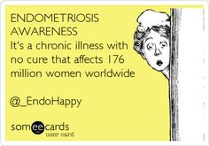 Endometriosis Awareness March 2013 Illness Humor, Polycystic Ovarian Syndrome, Anti Dieting, Pelvic Pain, Pregnancy Test, Chronic Illness, Chronic Pain